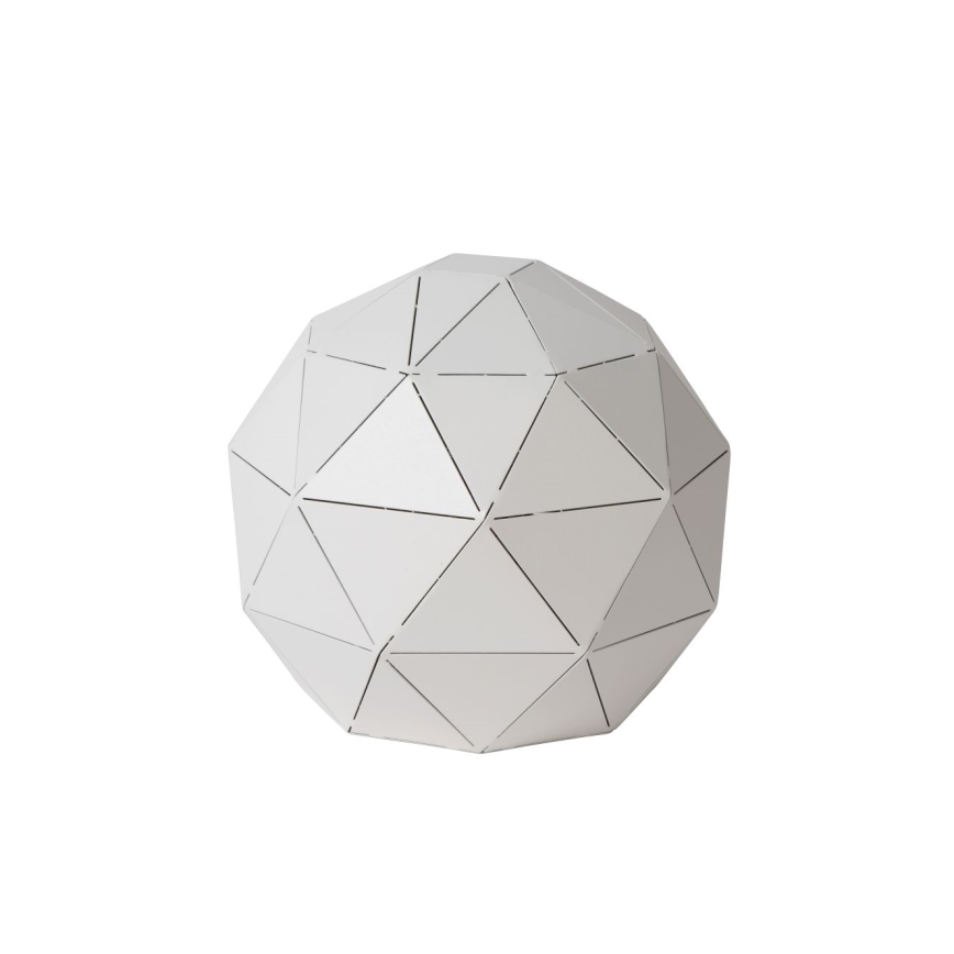 Lucide 21509/25/31 - Stolná lampa OTONA 1xE27/25W/230V biela