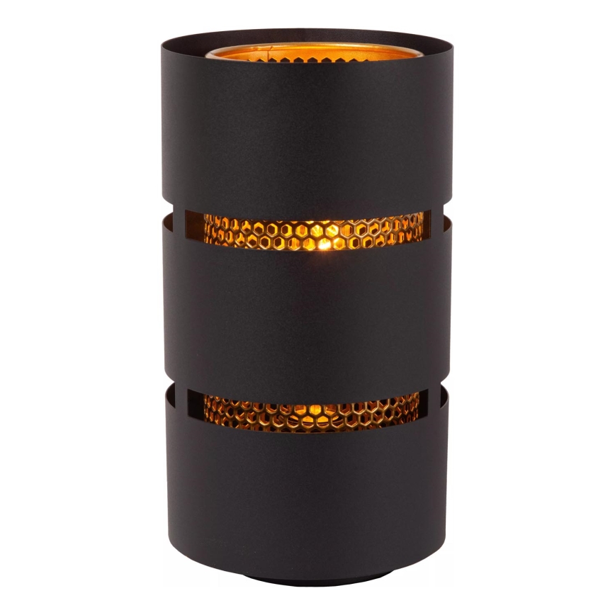 Lucide 21533/01/30 - Stolná lampa ROSAS 1xE27/40W/230V čierna