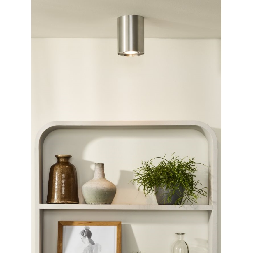 Lucide 22952/01/12 - Bodové svietidlo TUBE 1xGU10/35W/230V matný chróm