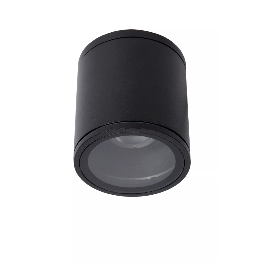 Lucide 22962/01/30 - Kúpeľňové stropné svietidlo AVEN 1xGU10/50W/230V, priemer 9 cm, IP65, čierne