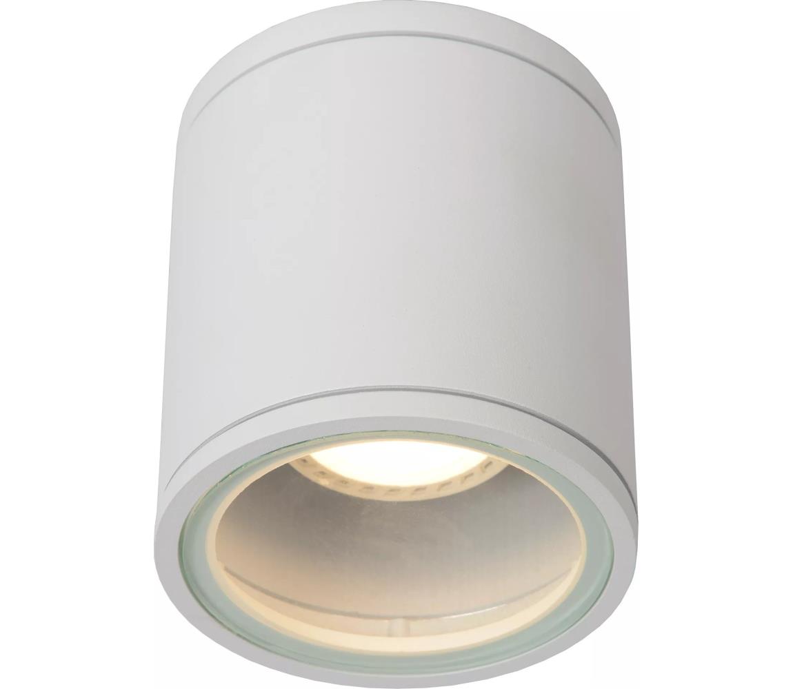 Lucide 22962/01/31 - Kúpeľňové stropné svietidlo AVEN 1xGU10/50W/230V IP65 biela 22962/01/31