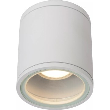 Lucide 22962/01/31 - Kúpeľňové stropné svietidlo AVEN 1xGU10/50W/230V pr. 9 cm IP65 biela