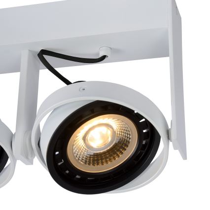 Lucide 22969/24/31 - LED Stmievateľné bodové svietidlo GRIFFON 2xGU10/12W/230V