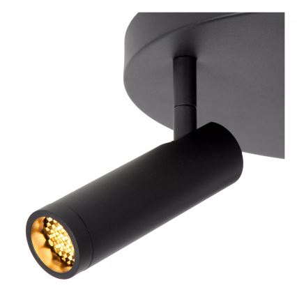 Lucide 22974/13/30 - Bodové svietidlo GRADO 3xGU10/40W/230V čierna
