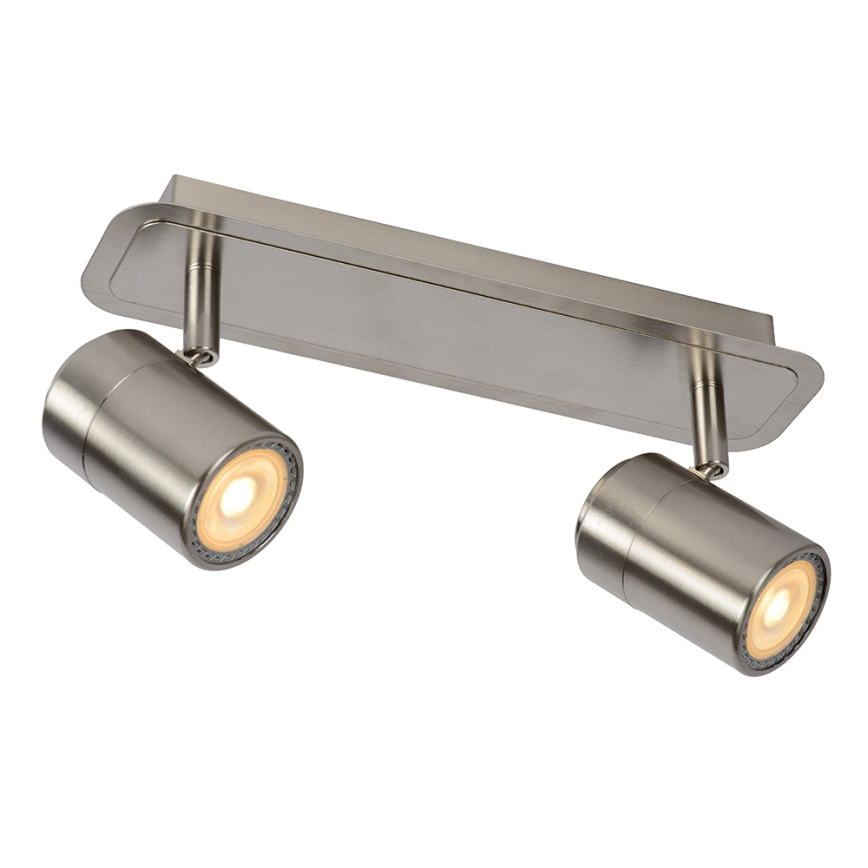 Lucide 26957/10/12 - LED Bodové svietidlo LENNERT LED/2x5W/230V matný chróm