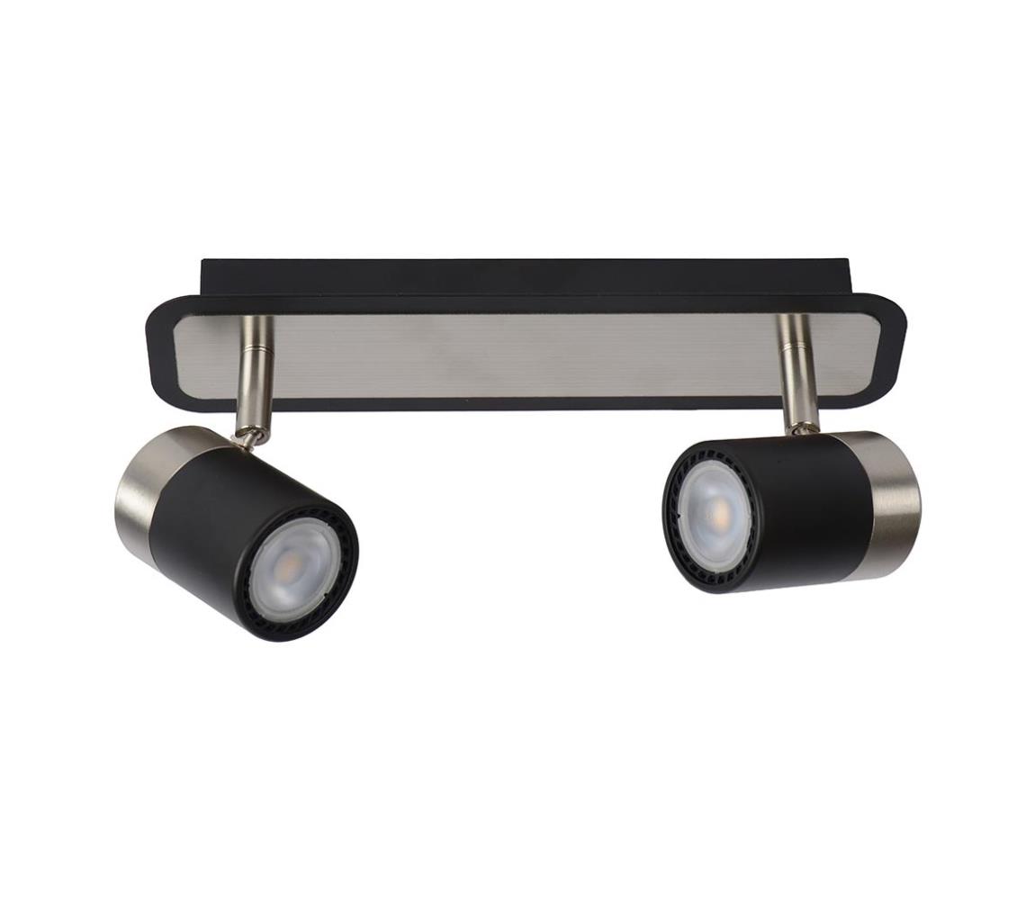 Lucide Lucide 26957/10/30 - LED Bodové svietidlo LENNERT 2xGU10/5W/230V čierny
