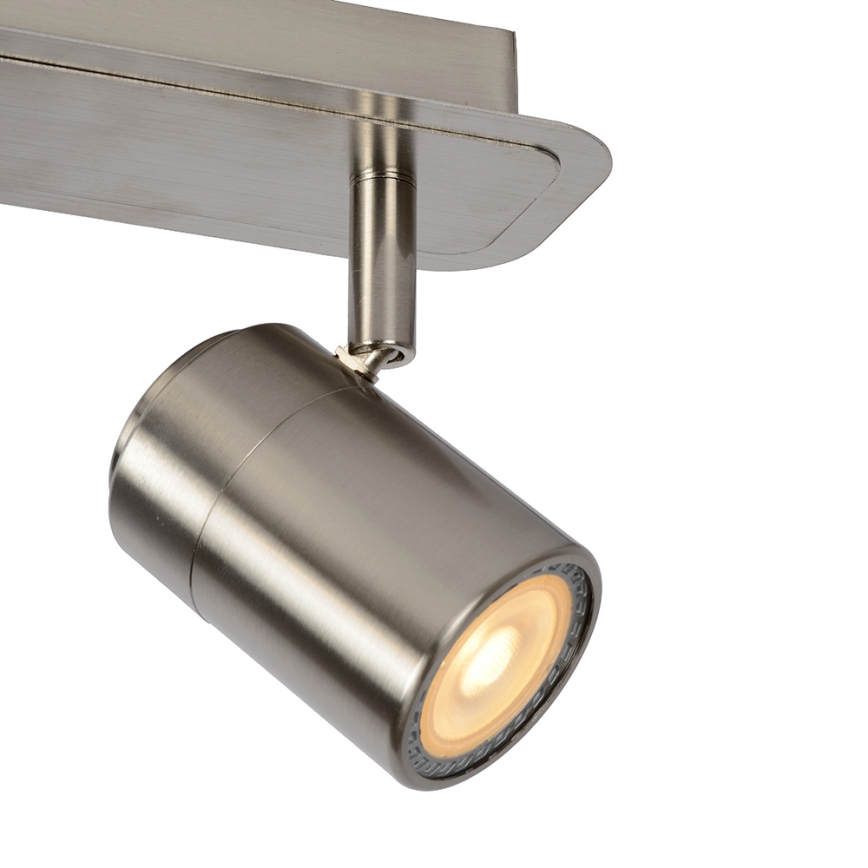 Lucide 26957/15/12 - LED Bodové svietidlo LENNERT LED/3x5W/230V matný chróm