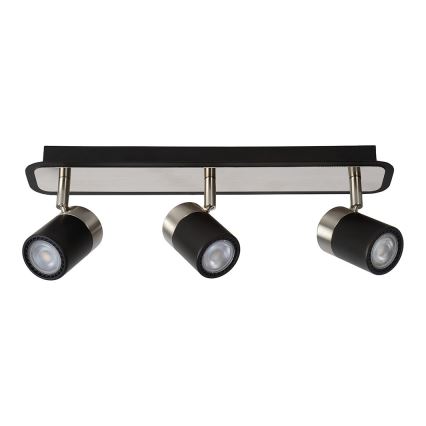 Lucide 26957/15/30 - LED Bodové svietidlo LENNERT LED/3x5W/230V čierny