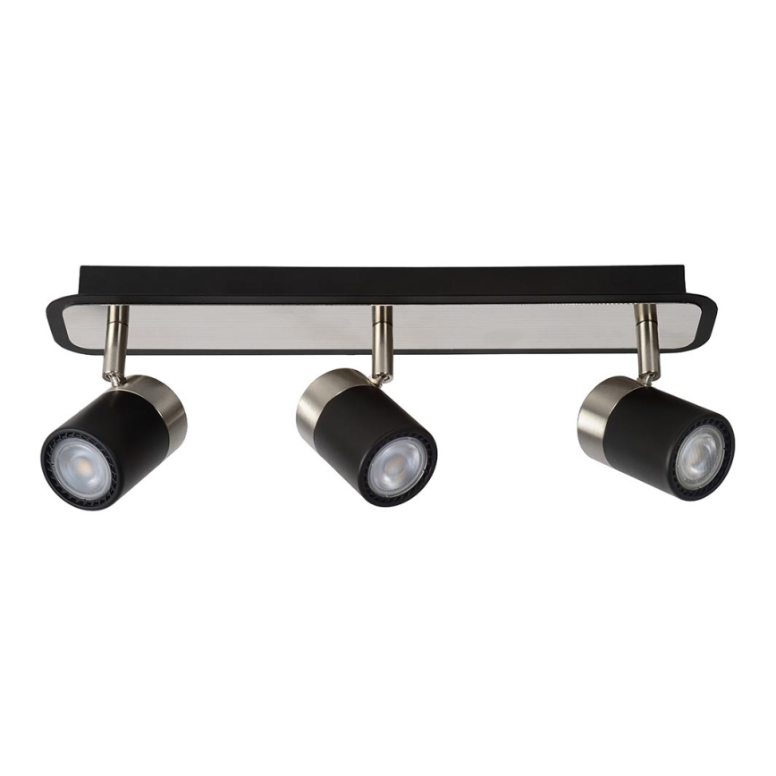 Lucide 26957/15/30 - LED Bodové svietidlo LENNERT LED/3x5W/230V čierny