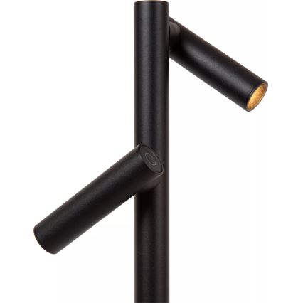 Lucide 27703/04/30 - LED Stmievateľná dotyková vonkajšia lampa ANTRIM 2xLED/2,2W/4V 400 mAh IP54 čierna