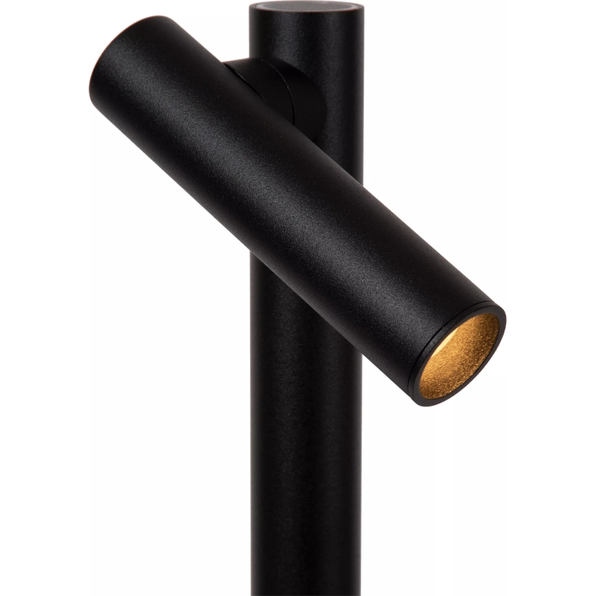 Lucide 27703/04/30 - LED Stmievateľná dotyková vonkajšia lampa ANTRIM 2xLED/2,2W/4V 400 mAh IP54 čierna