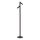 Lucide 27703/04/30 - LED Stmievateľná dotyková vonkajšia lampa ANTRIM 2xLED/2,2W/4V 400 mAh IP54 čierna