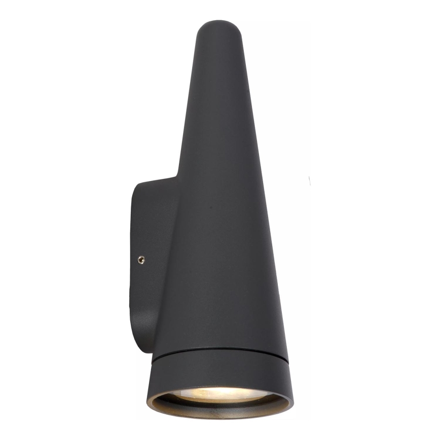 Lucide 27803/01/29 - Vonkajšie nástenné svietidlo WIZARD 1xGU10/35W/230V IP54 čierna