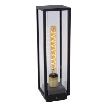 Lucide 27805/50/30 - Vonkajšia lampa LAURENS 1xE27/15W/230V IP54 50 cm čierna