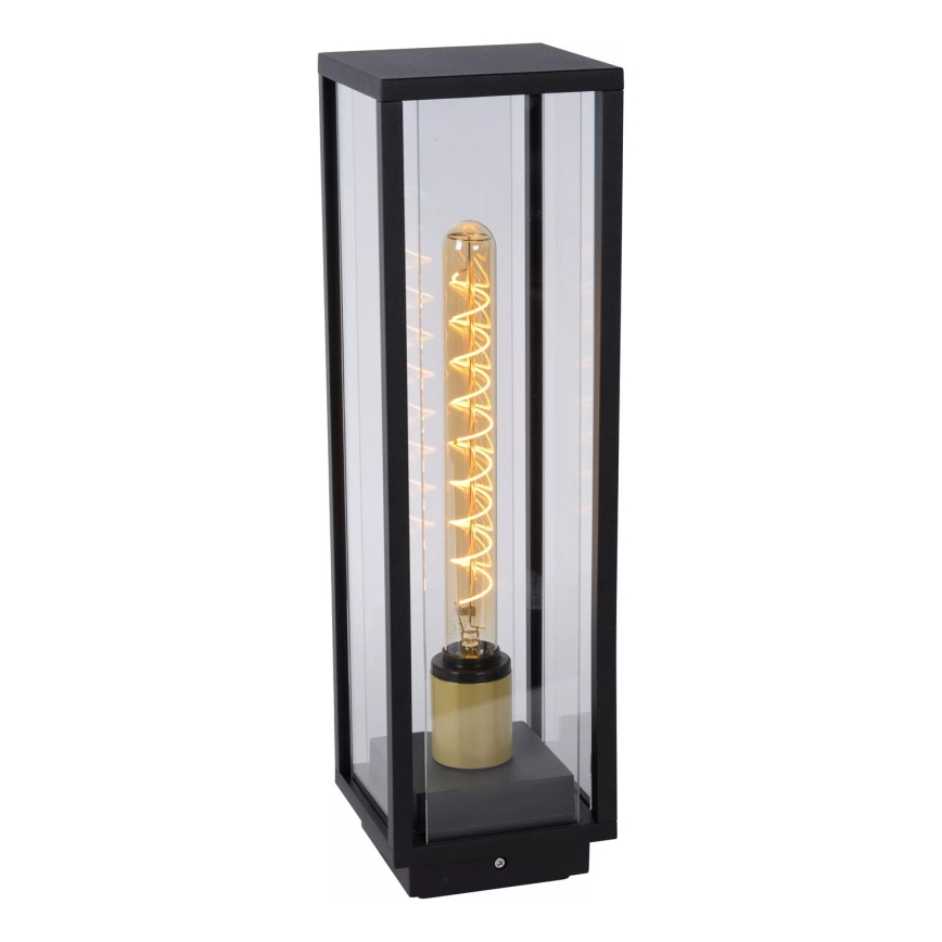 Lucide 27805/50/30 - Vonkajšia lampa LAURENS 1xE27/15W/230V IP54 50 cm čierna