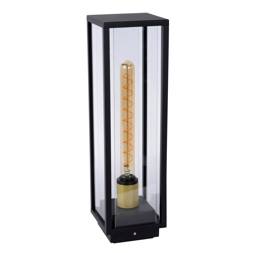 Lucide 27805/50/30 - Vonkajšia lampa LAURENS 1xE27/15W/230V IP54 50 cm čierna