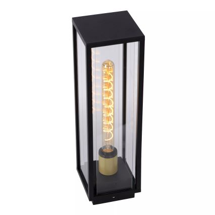 Lucide 27805/50/30 - Vonkajšia lampa LAURENS 1xE27/15W/230V IP54 50 cm čierna
