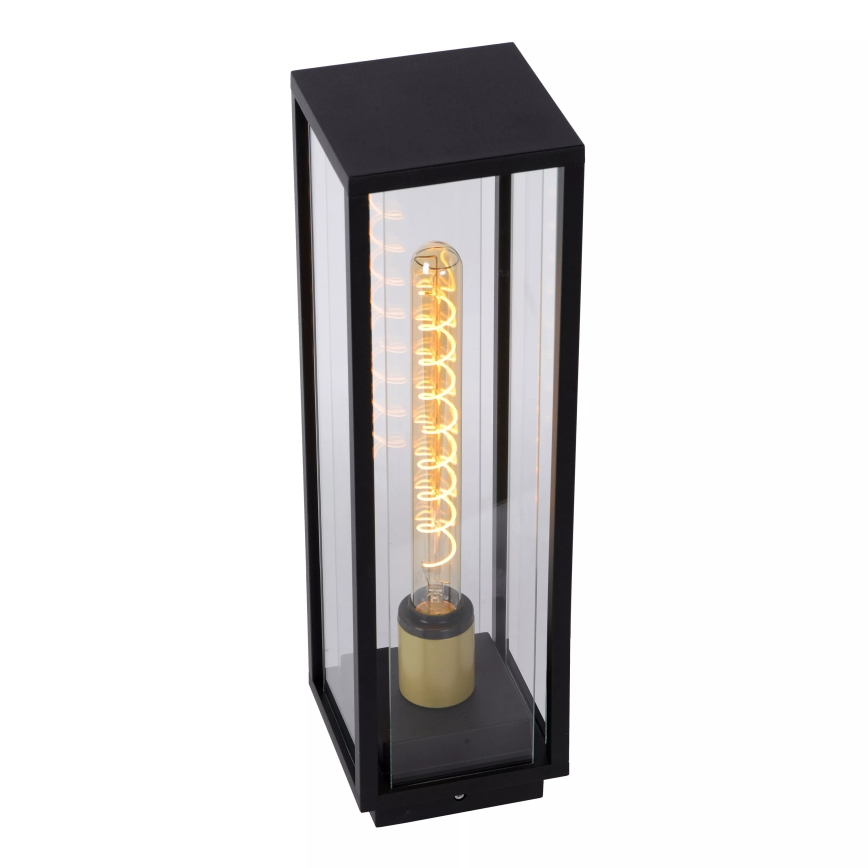 Lucide 27805/50/30 - Vonkajšia lampa LAURENS 1xE27/15W/230V IP54 50 cm čierna