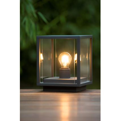 Lucide 27883/25/30 - Vonkajšia lampa CLAIRE 1xE27/15W/230V 24,5 cm