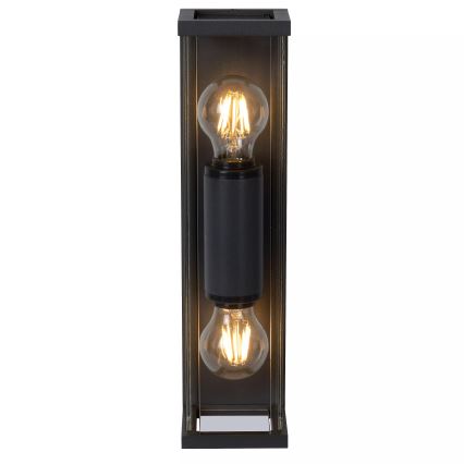 Lucide 27885/02/30 - Vonkajšie nástenné svietidlo CLAIRE 2xE27/15W/230V IP54