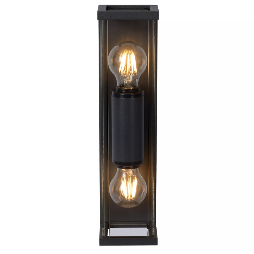 Lucide 27885/02/30 - Vonkajšie nástenné svietidlo CLAIRE 2xE27/15W/230V IP54