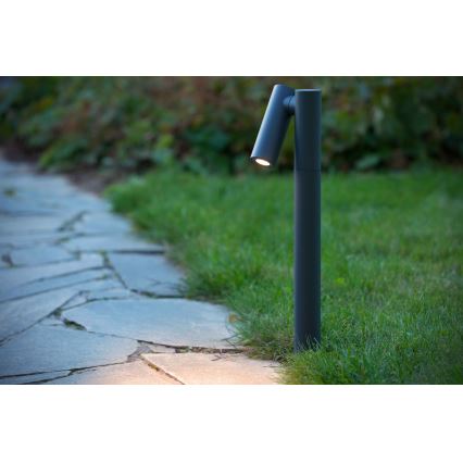 Lucide 27895/05/29 - LED Vonkajšia lampa TATUM LED/5W/230V IP65 43 cm antracit