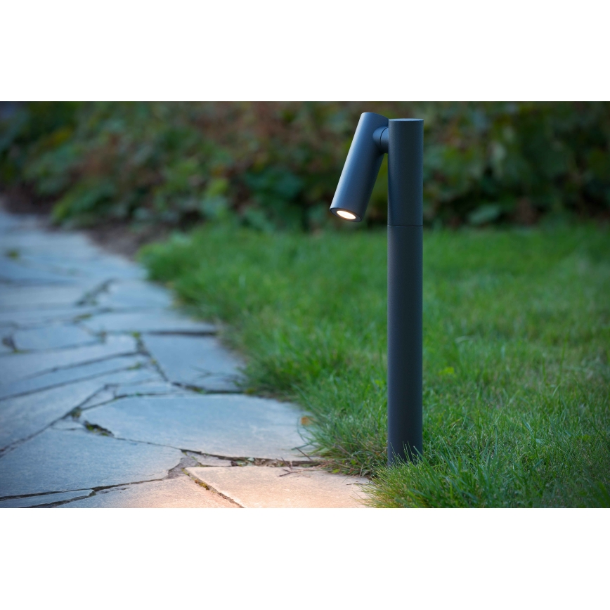 Lucide 27895/05/29 - LED Vonkajšia lampa TATUM LED/5W/230V IP65 43 cm antracit