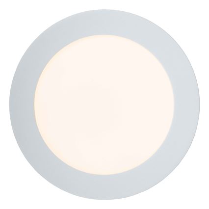 Lucide 28116/18/31 - LED Stmievateľné kúpeľňové stropné svietidlo BRICE LED/12W/230V pr. 18 cm IP44 biela