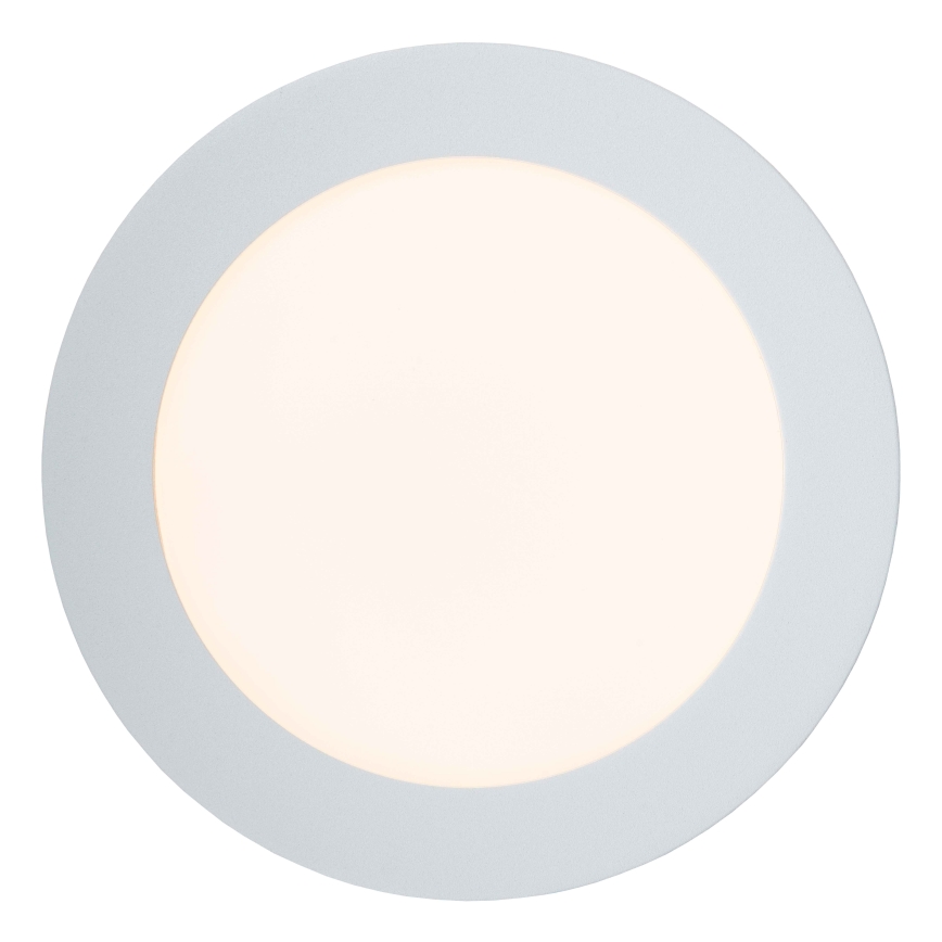 Lucide 28116/18/31 - LED Stmievateľné kúpeľňové stropné svietidlo BRICE LED/12W/230V pr. 18 cm IP44 biela