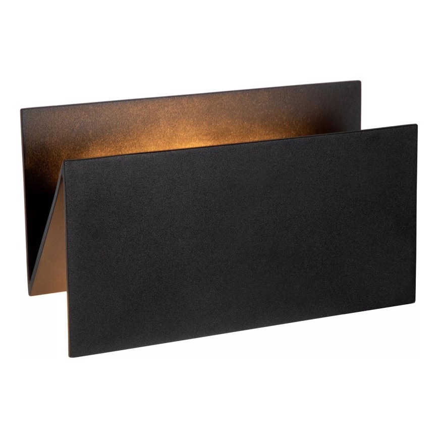 Lucide 28802/15/30 - LED Vonkajšie nástenné svietidlo SWINDON LED/16W/230V IP54 čierna