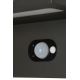 Lucide 28860/02/30 - Vonkajšie nástenné svietidlo TI-SOLAR-LED LED/2,5W IP54 čierne