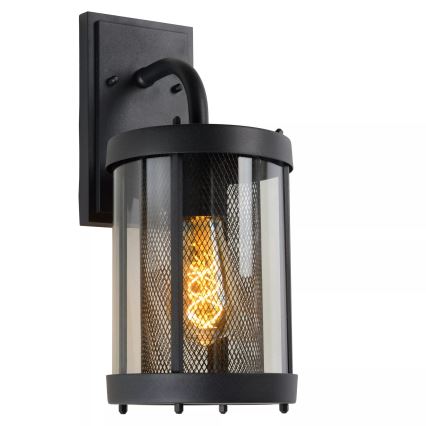Lucide 29826/01/30 - Vonkajšie nástenné svietidlo MAKKUM 1xE27/40W/230V IP23