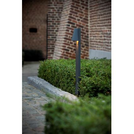 Lucide 29898/80/29 - Vonkajšia lampa LIAM 1xGU10/35W/230V IP44 80 cm antracit