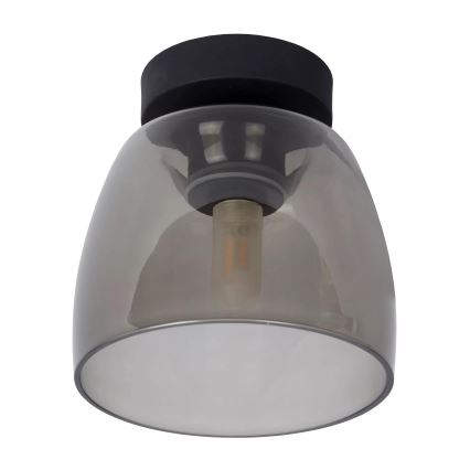 Lucide 30164/01/30 - Kúpeľňové stropné svietidlo TYLER 1xG9/33W/230V IP44 čierna/šedá