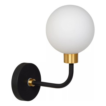 Lucide 30265/01/30 - Kúpeľňová nástenná lampa BEREND 1xG9/33W/230V IP44 čierna