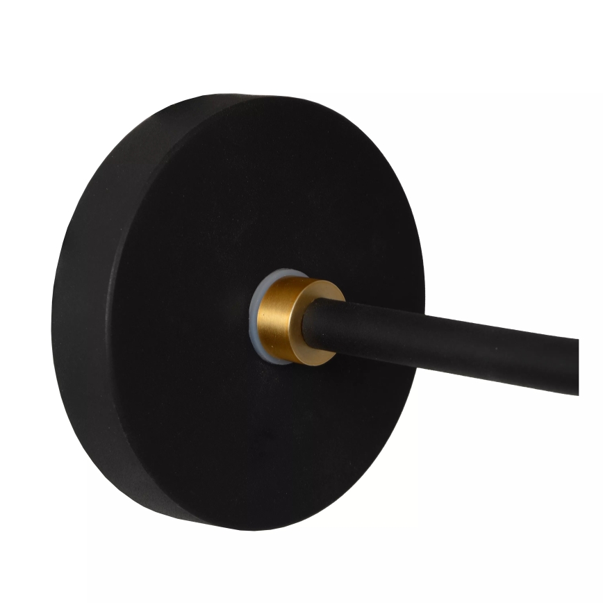Lucide 30265/01/30 - Kúpeľňová nástenná lampa BEREND 1xG9/33W/230V IP44 čierna