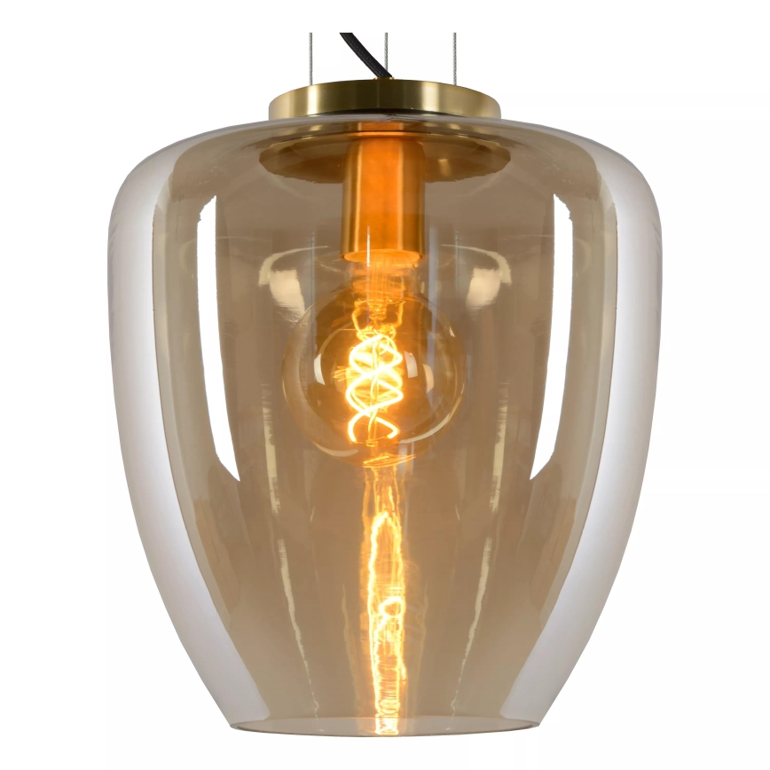 Lucide 30473/28/62 - Luster na lanku FLORIEN 1xE27/60W/230V zlatá