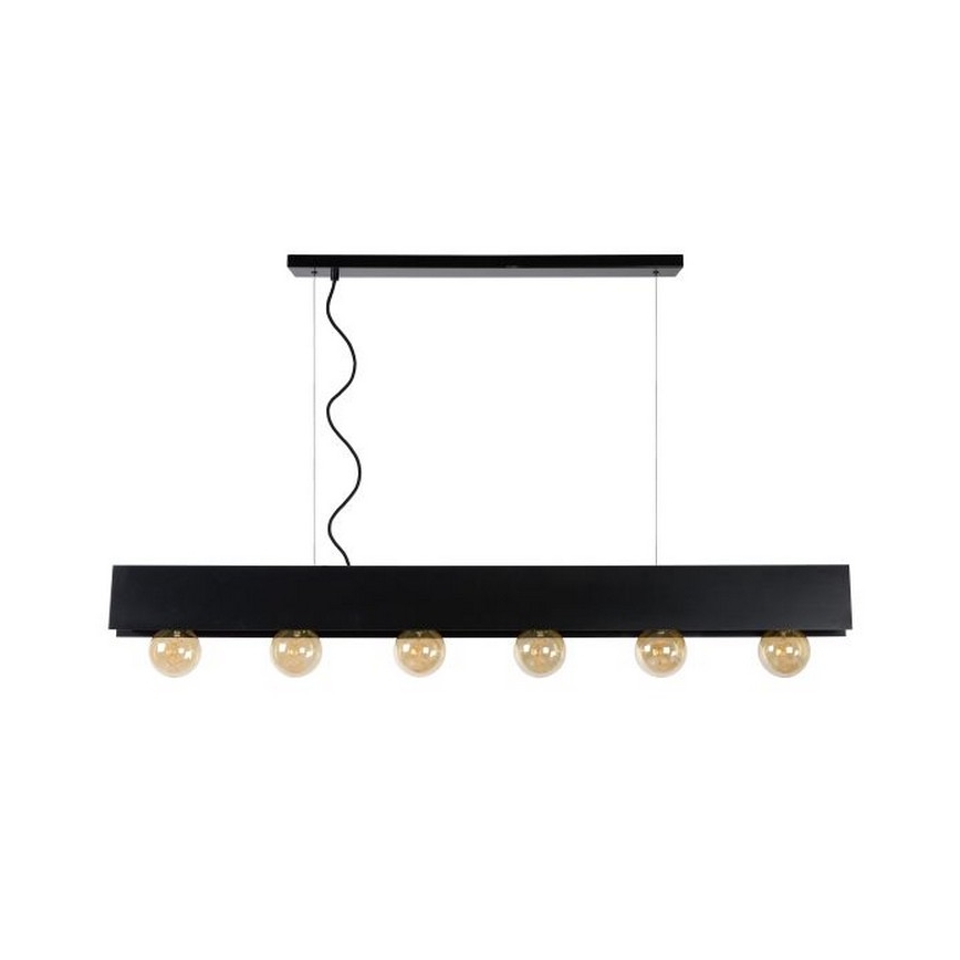 Lucide 30474/06/30 - Luster na lanku SURTUS 6xE27/60W/230V
