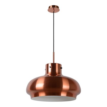 Lucide 30489/50/17 - Závesné svietidlo PADIA 1xE27/60W/230V medené