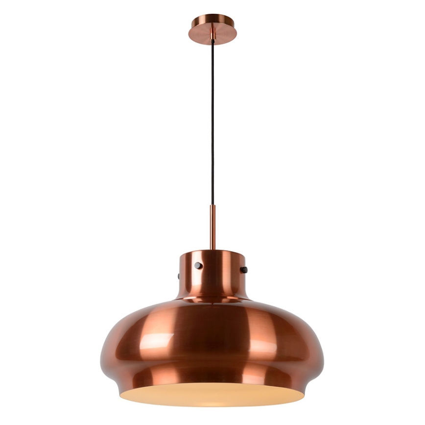 Lucide 30489/50/17 - Závesné svietidlo PADIA 1xE27/60W/230V medené