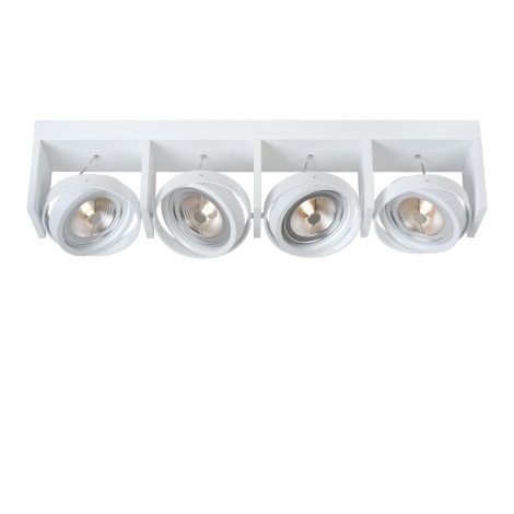 Lucide 31988/48/31 - LED bodové svietidlo ZETT-LED 4xG53/12W/230V/12V biele