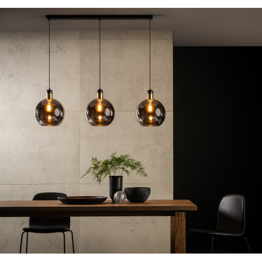 Lucide 34438/03/65 - Luster na lanku JULIUS 3xE27/40W/230V