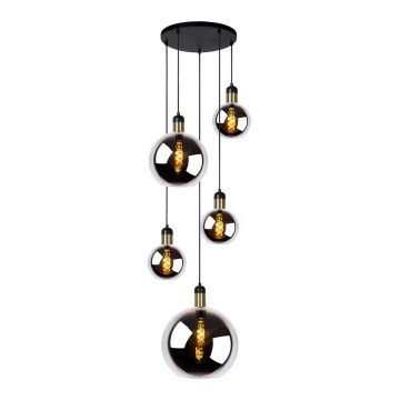 Lucide 34438/05/65 - Luster na lanku JULIUS 5xE27/25W/230V