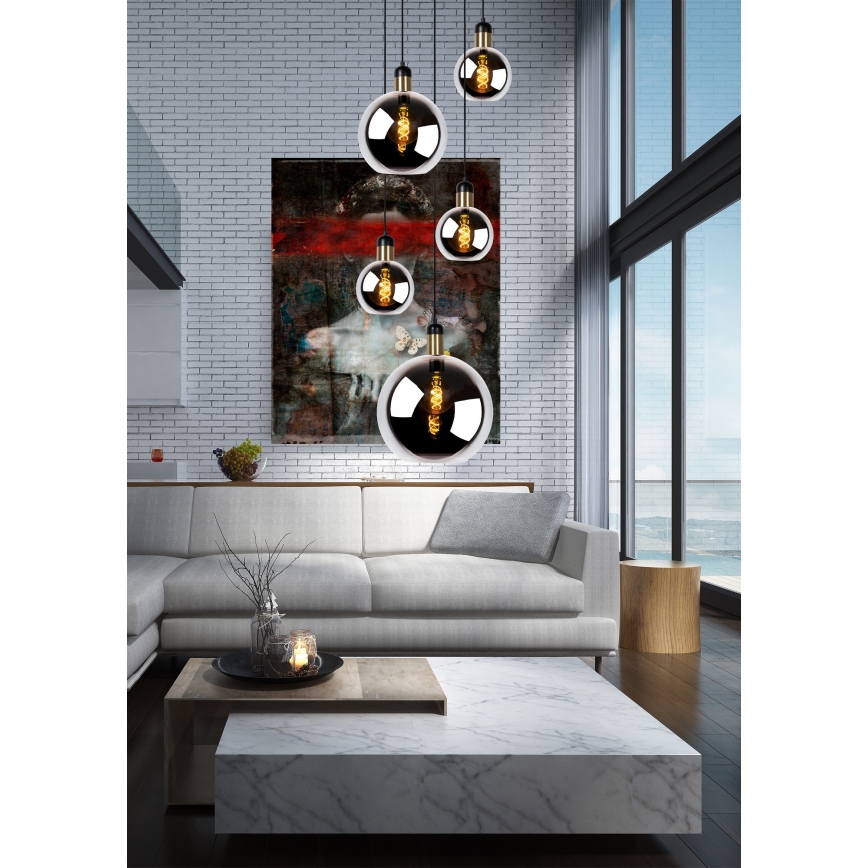 Lucide 34438/05/65 - Luster na lanku JULIUS 5xE27/25W/230V