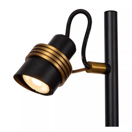 Lucide 34744/03/30 - Stojacia lampa TUNDRAN 3xGU10/5W/230V čierna
