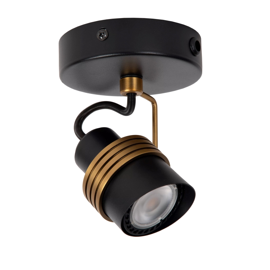 Lucide 34944/01/30 - Bodové svietidlo TUNDRAN 1xGU10/5W/230V čierna