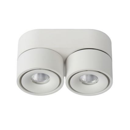 Lucide 35911/16/31 - LED Stmievateľné bodové svietidlo YUMIKO 2xLED/8W/230V biela