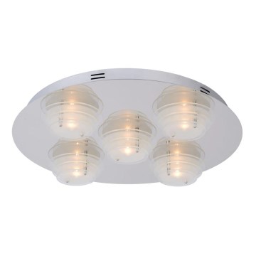 Lucide 36105/25/11 - Stropné svietidlo ROBA 5xG9/28W/230V