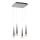 Lucide 36416/19/12 - LED Luster na lanku REIKO 4xLED/5W/230V