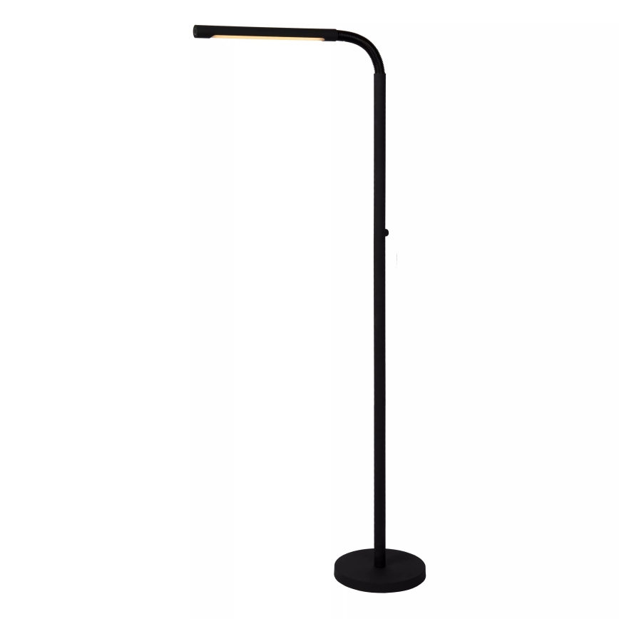 Lucide 36712/04/30 - LED Stmievateľná dotyková stojacia lampa GILLY LED/6W/230V 4000 mAh čierna